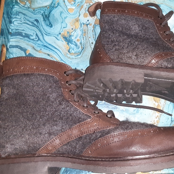 Kenneth Cole Reaction Wingtip Lace-Up Boot… main image 5